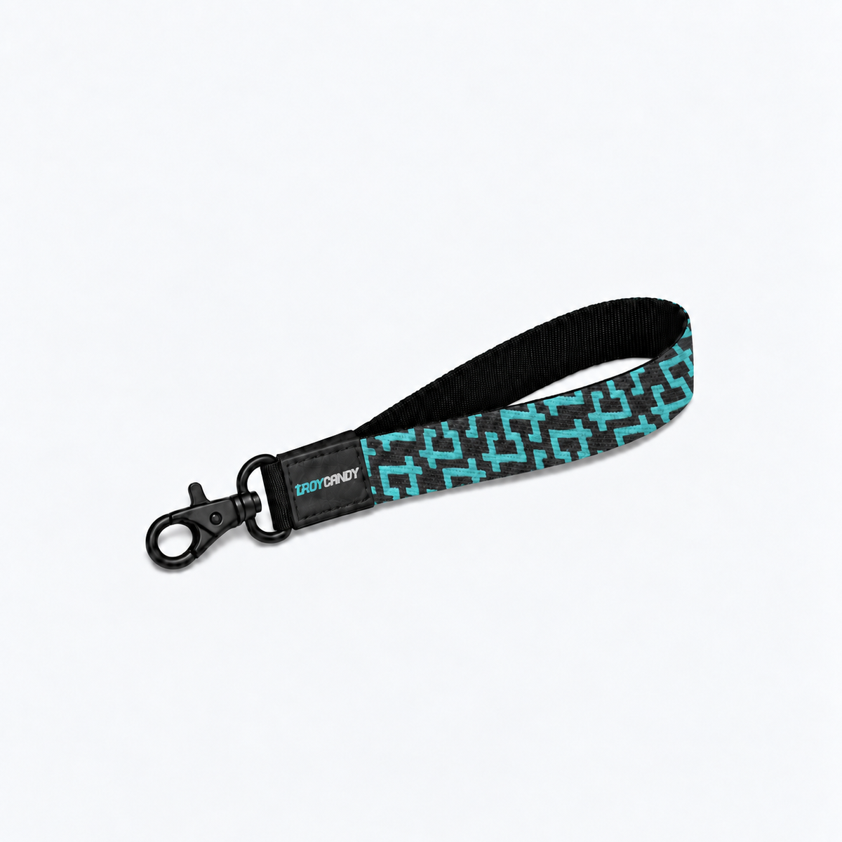 Iconic Troy Candy Pattern Wrist Keychain
