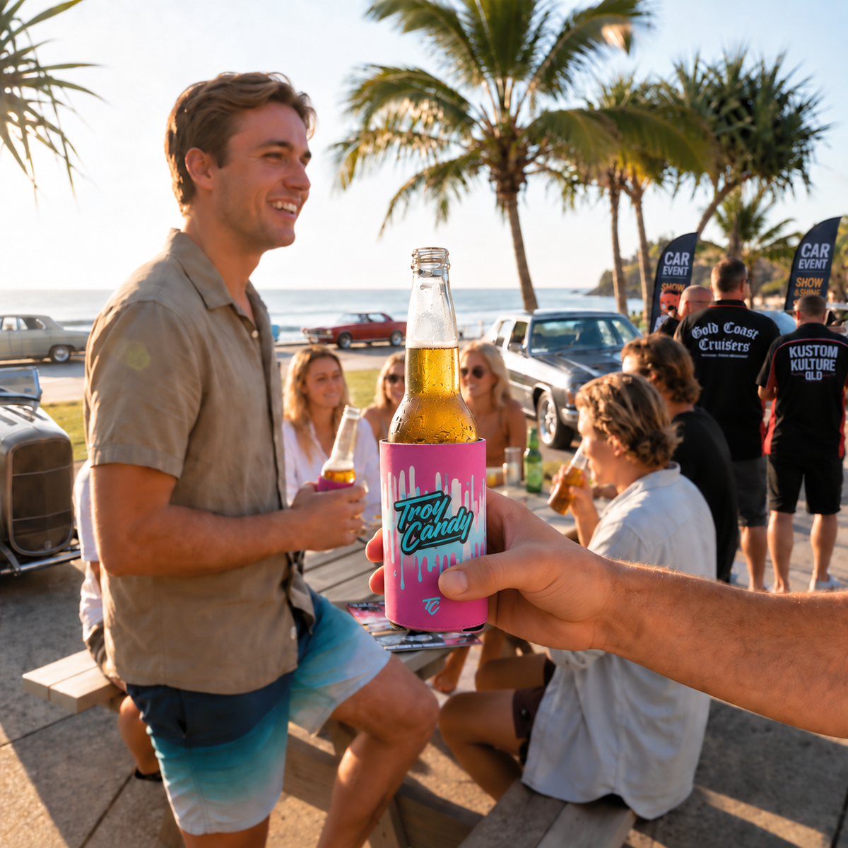 Classic Troy Candy Spray Paint Stubby Holder